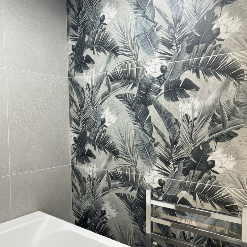 Floral 60 x 120cm Porcelain Tiles