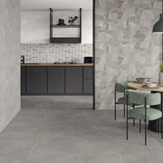 Feroe Dark Grey 60 x 60 cm Porcelain Tile