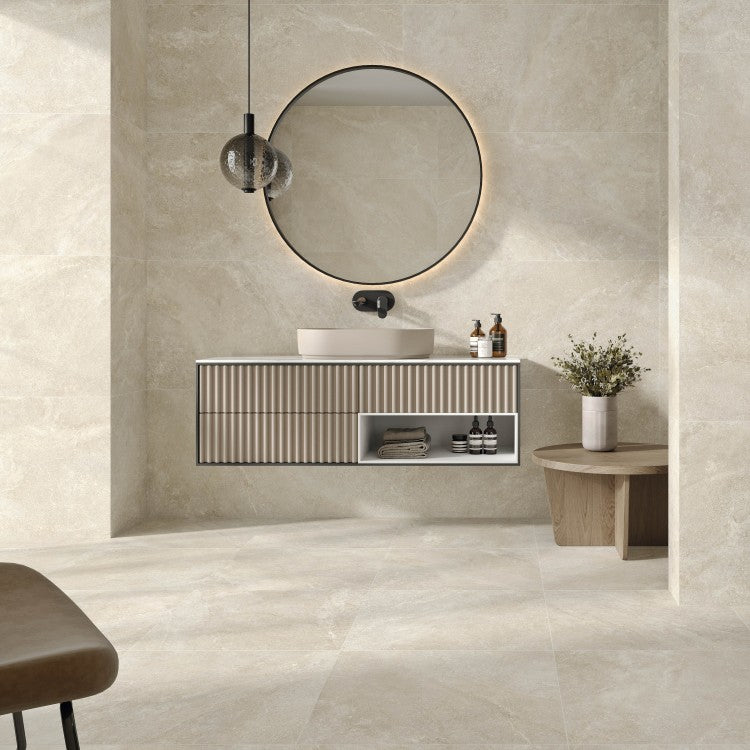 Nuances Ivory 30 x 60cm Stone Effect Porcelain Tiles