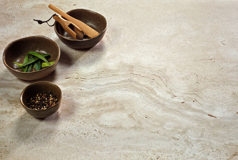 Perseus Natural 60x120cm Travertine Effect Porcelain Tiles