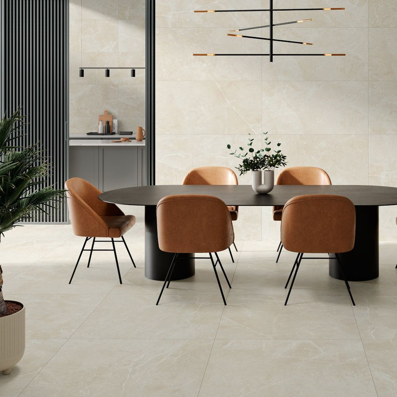Blade Beige Marble Effect 30 x 60cm Porcelain Tiles