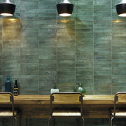 Raku Green 6 x 27cm Wall Tiles