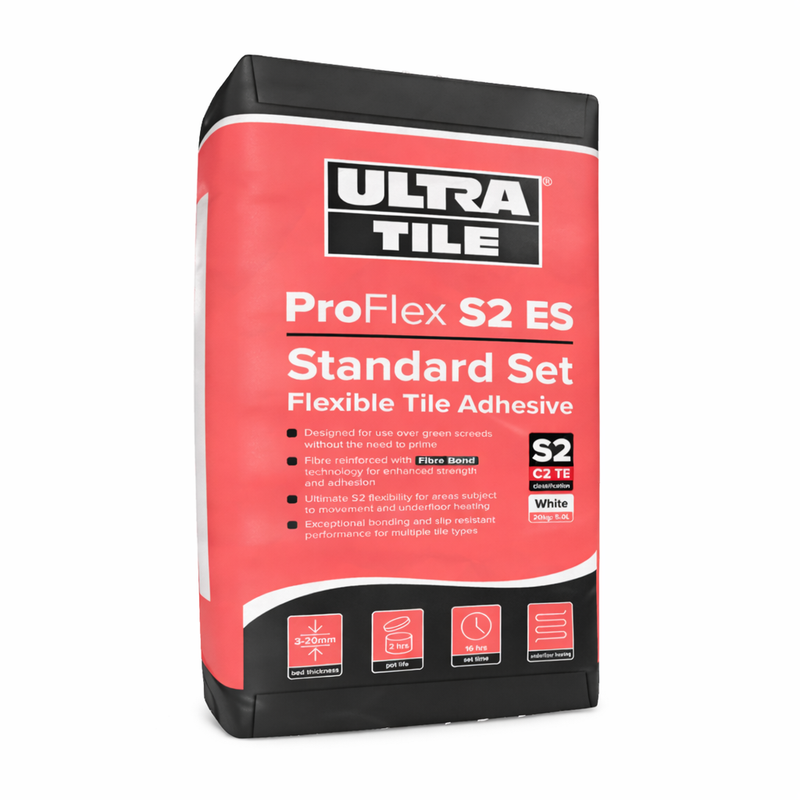 UltraTile ProFlex S2 ES White Tile Adhesive