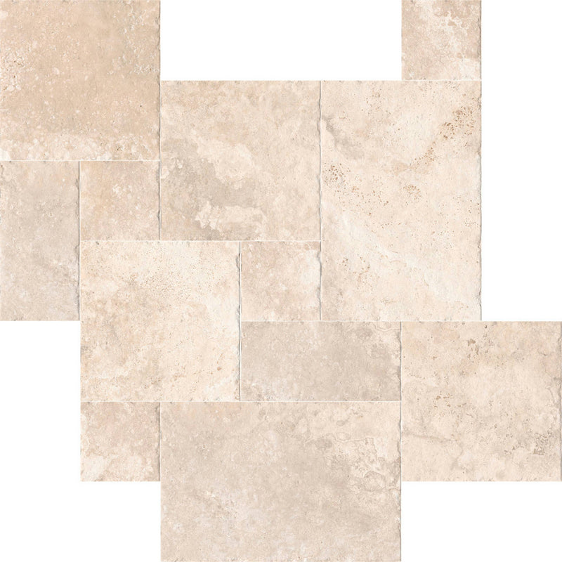 Travertine Cream Modular Porcelain Tiles