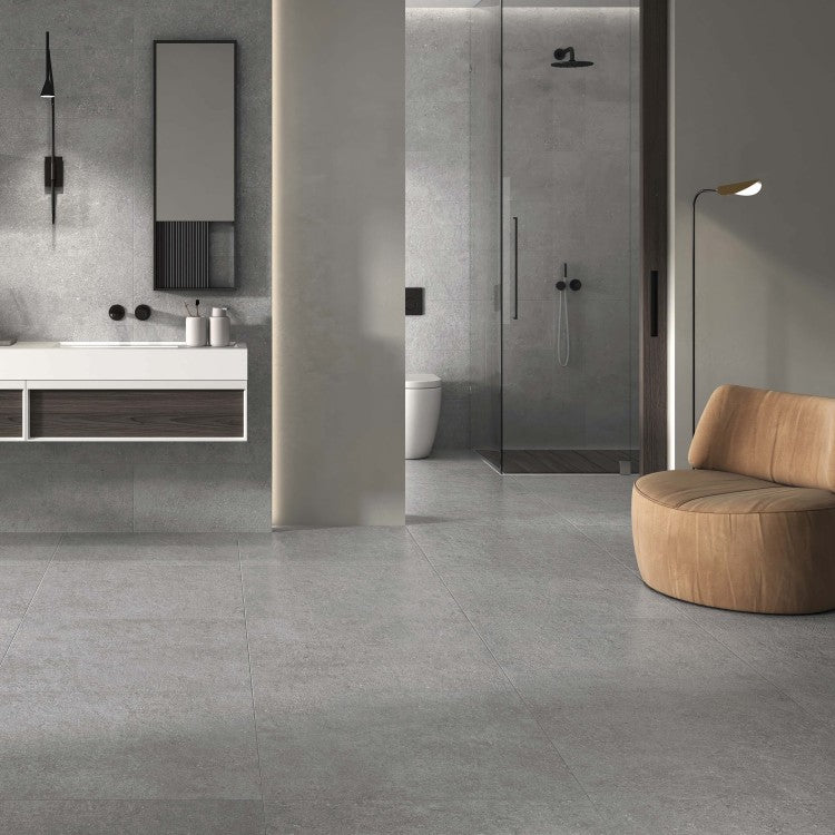 Flax Grey 60 x 60cm Porcelain Tiles