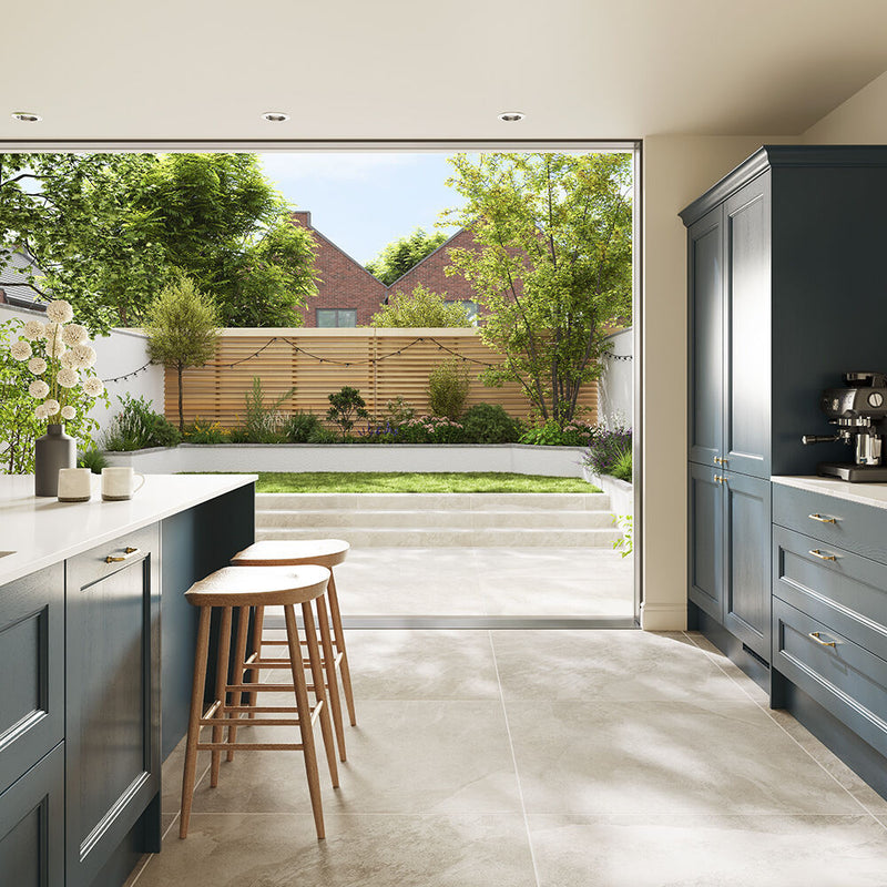 Atlanta Cream Glazed Porcelain 1000x1000x10mm