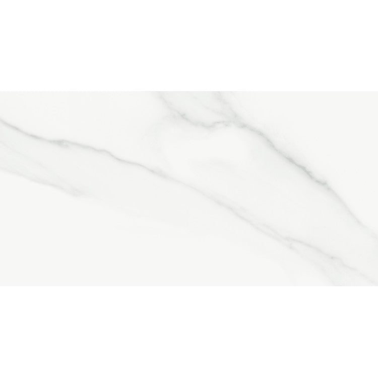 Lumiere Gloss White Marble 30 x 60cm Wall Tiles