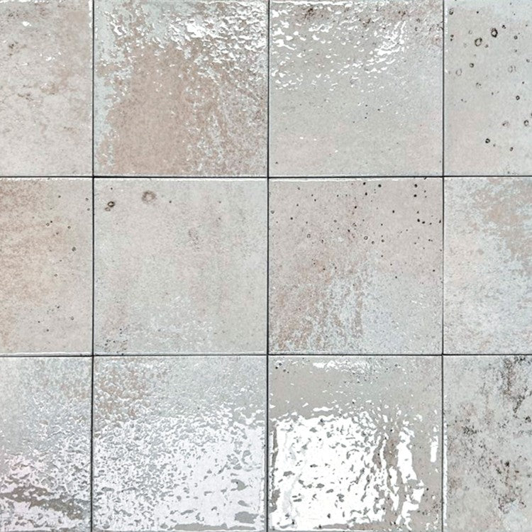 Hawaii Grey 12 x 12cm Gloss Porcelain Tiles