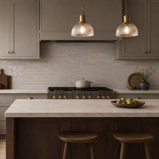 Satin Bumpy 10 x 20cm Grey Tiles