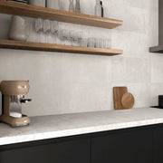 Concrete Effect Light Beige 300 x 600mm Ceramic Wall Tiles