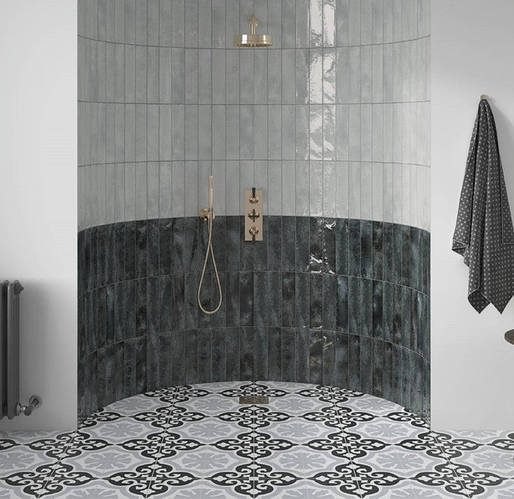 7.5 x 30cm Grey Tiles