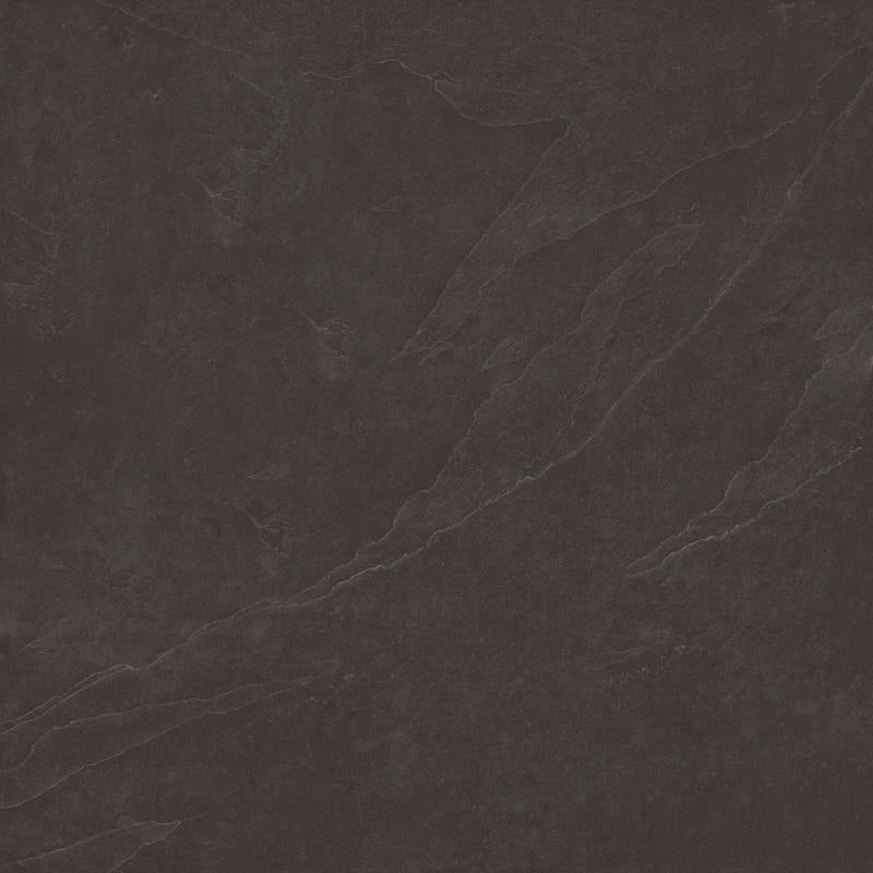 Mustang Slate Black 600 x 600mm Porcelain Floor & Wall Tiles
