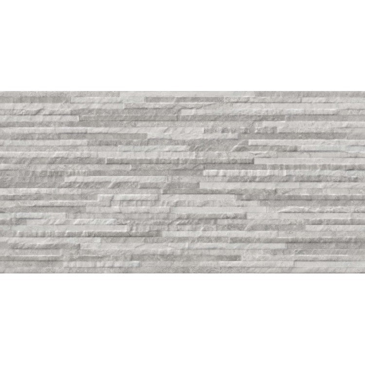 Premiere Grey Split Face 30 x 60cm Ceramic Wall Tile