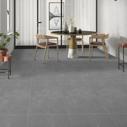 Raw Steel Grey 60 x 60cm R10 Full Bodied Porcelain Tiles