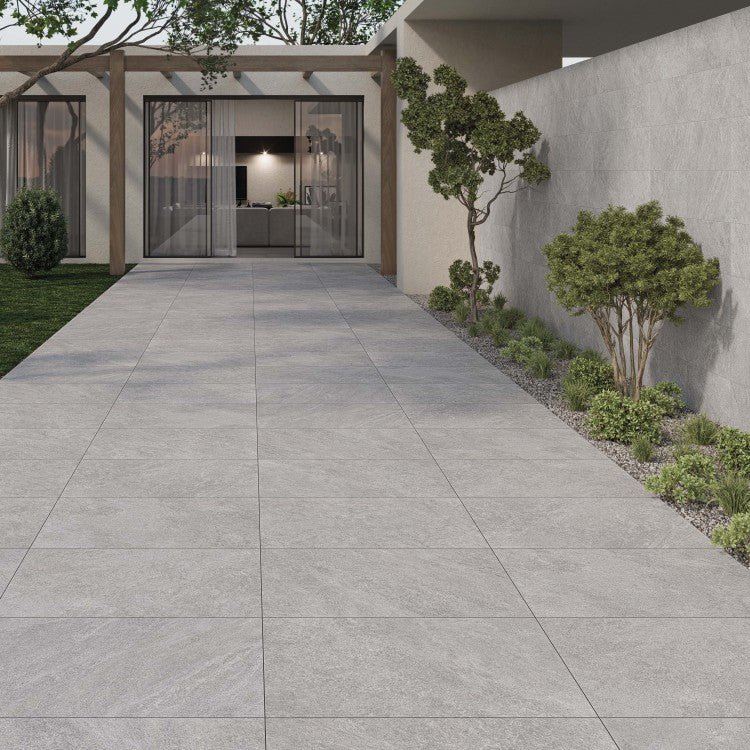 Rootlate Pearl 30 x 60cm Light Grey Antislip Porcelain Tiles