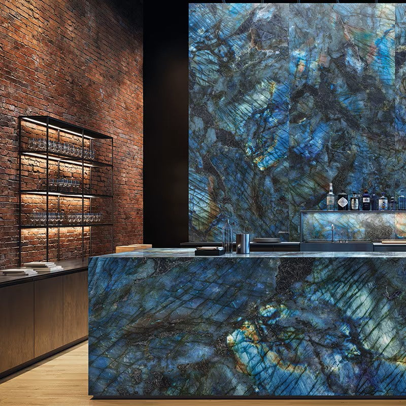 Tele di Marmo Lumia Labradorite 60 x 120cm Polished Porcelain Tiles