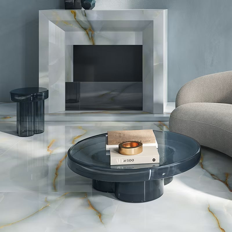 Emil Tele di Marmo Pure Onyx Turchese 60 x 120cm Marble Matt Porcelain Tiles