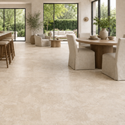 Cream Travertine Porcelain Tiles