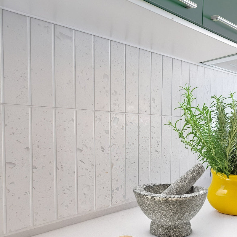 Corinthian White Mosaic Tiles