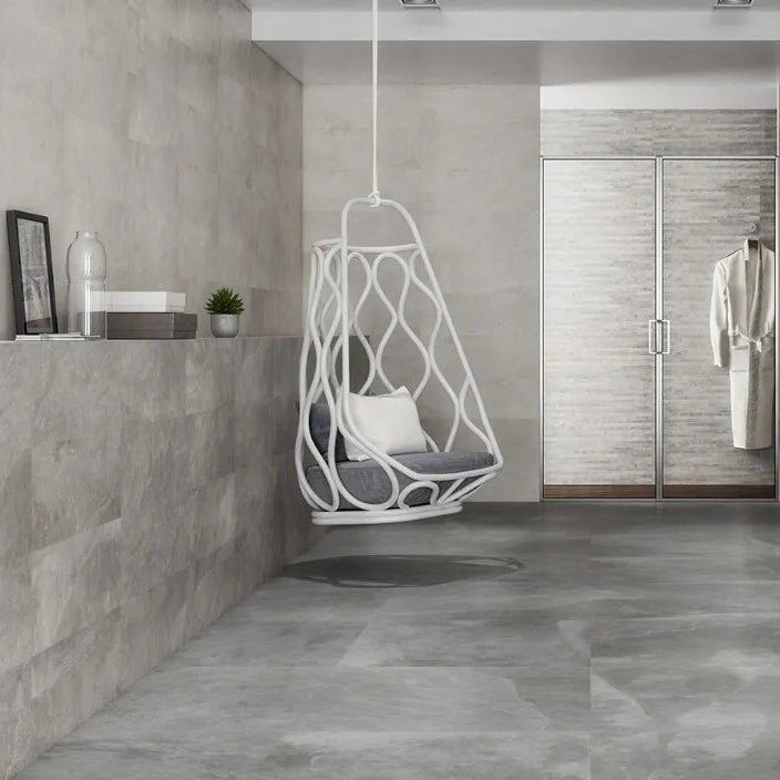 Terranova Gris 60 x 60cm Slate Porcelain Tiles