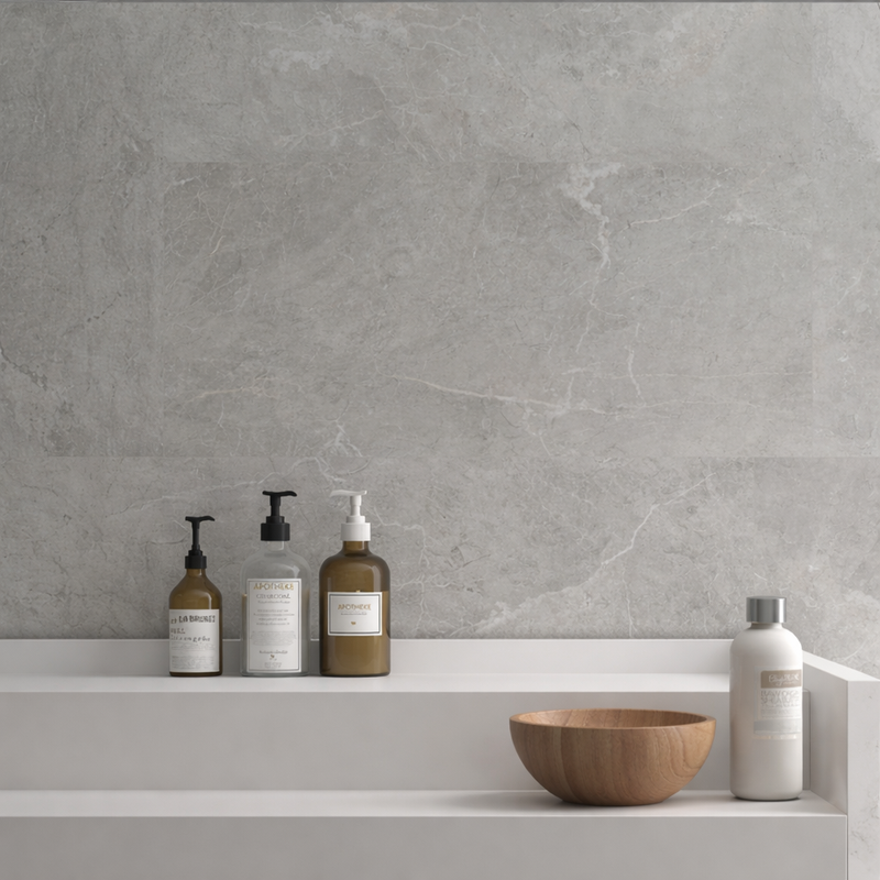 Cave Pearl 45 x 90cm Stone Porcelain Tiles