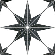 Stella Cassis Black Star Porcelain Tiles