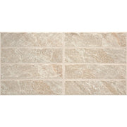 Icaria Beige Porcelain Brick Tile 30 x 60cm