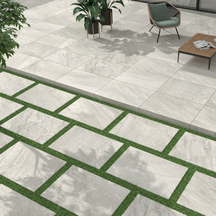 Icaria Blanco 600 x 900mm Porcelain Paving Slabs