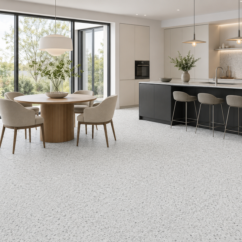 terrazzo porcelain tiles