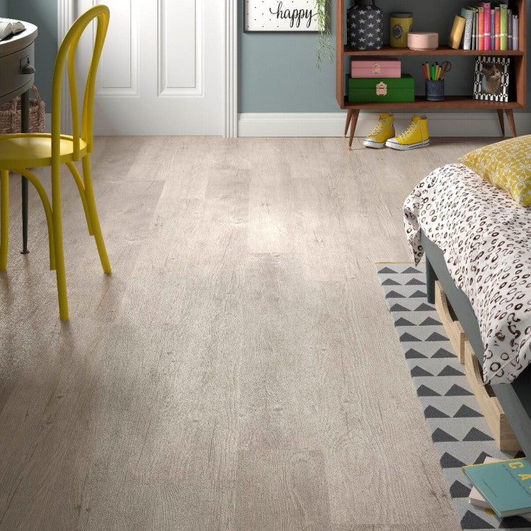 ClickLux Rigid Silver Birch 177.8 x 1219.2mm - Pk 10 SPC Flooring