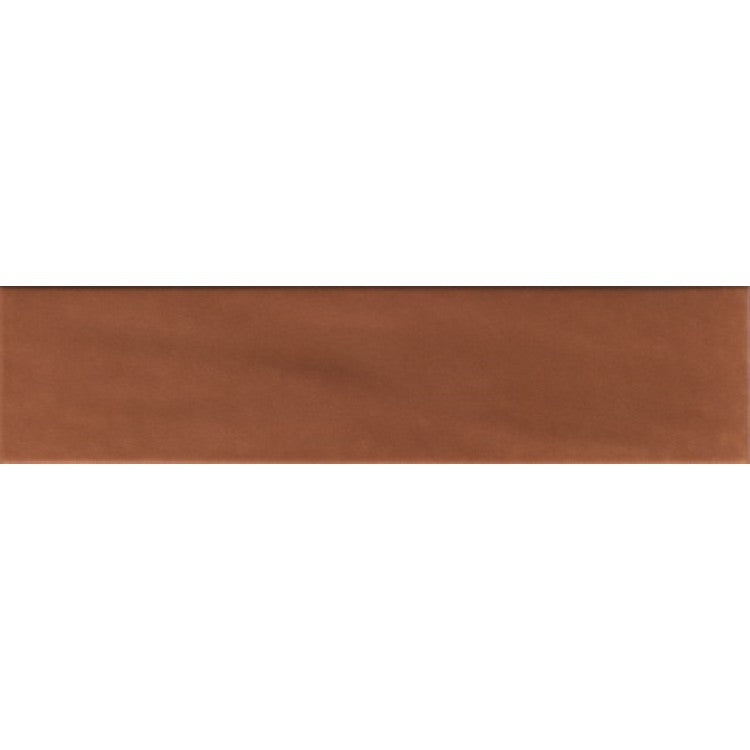 Magnes Clay 7.5 x 30cm Terracotta Wall Tiles