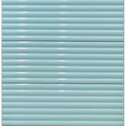 Atlas Aqua Gloss Fluted Ceramic Wall Tiles 12 x 35cm