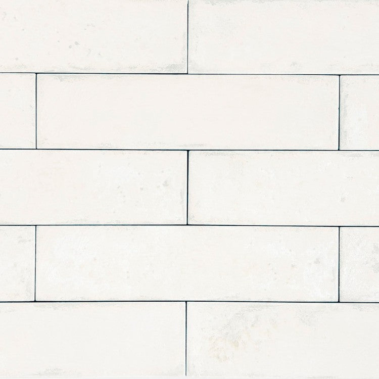 Era White 7 x 28cm Gloss Porcelain Tiles