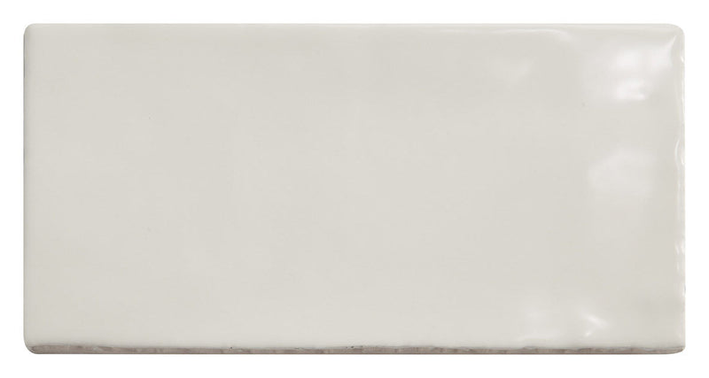 Handmade Cream Ceramic Wall 75x150mm