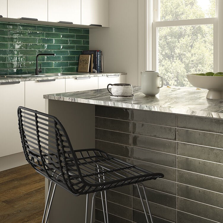 Hope Ash Gloss Ceramic Wall 75x300mm