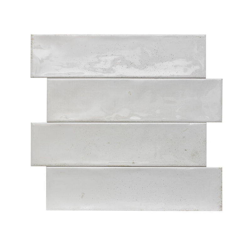 Hope White Gloss Ceramic Wall 75x300mm