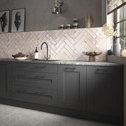 Hope Rose Gloss Ceramic Wall 75x300mm
