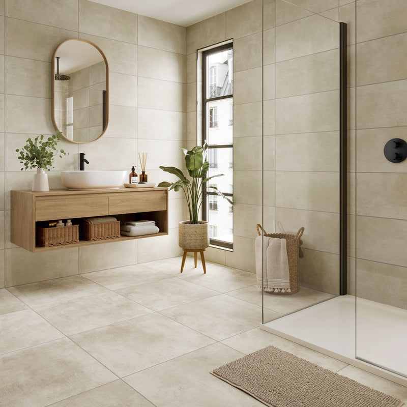 Loft Cream Matt Glazed Porcelain W&F 600x600mm