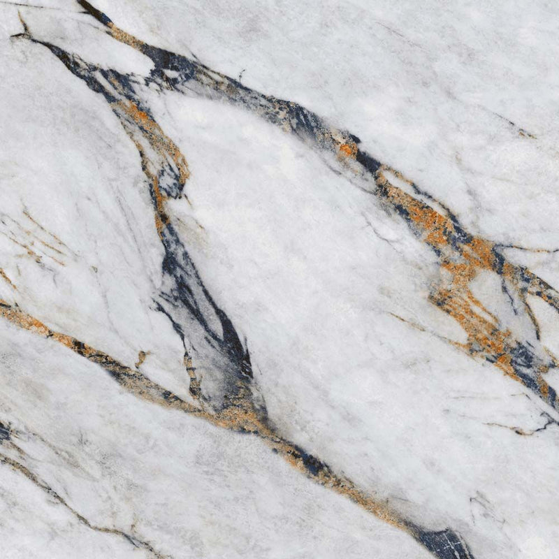Hestia Viola Marble Polished Glazed Porcelain W&F 600x600mm