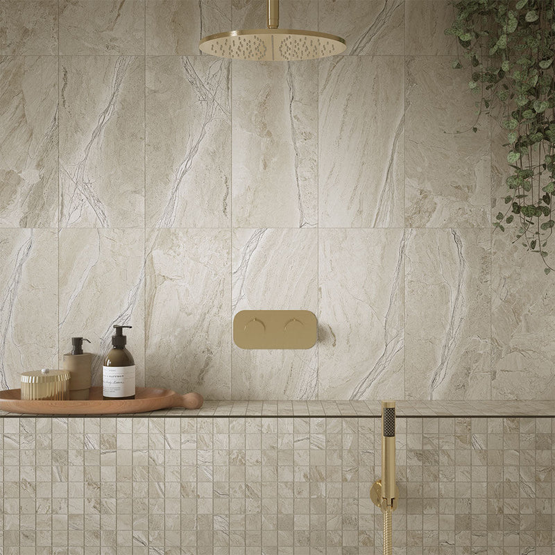 Earthsong Natural Anti Slip Matt Porcelain Mosaic 300x300mm (R11)