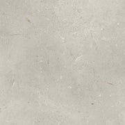 Verona Bloomberg 600x600mm matt porcelain tile with light grey-beige stone effect and delicate veining.