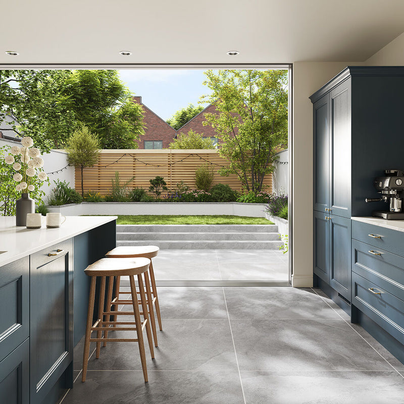Atlanta Grey Matt Glazed Porcelain 1000x1000x20mm