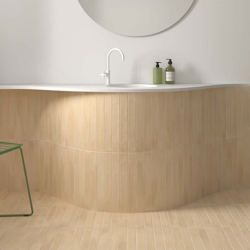 Corsica Golden Clay Matt Porcelain W&F 50x400mm