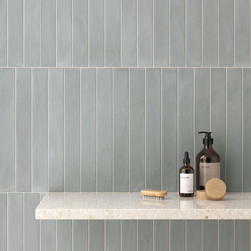 Corsica Blue Earth Matt Porcelain W&F 50x400mm
