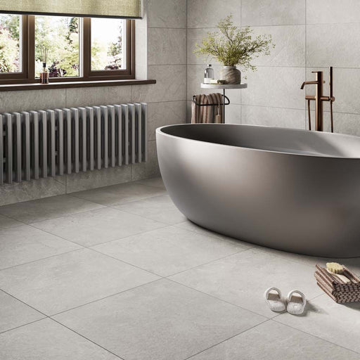 Grey Slate Porcelain Tiles 600 x 600