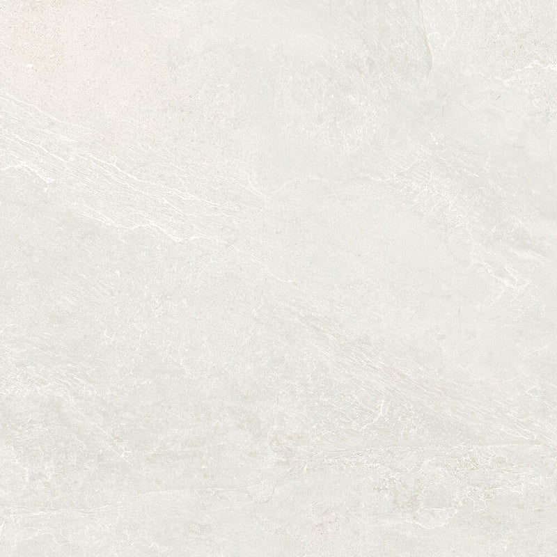 White Slate Porcelain Tiles 600 x 600