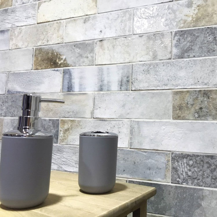 Provenza 7.5 x 22.5cm Mix Pattern Ceramic Wall Tiles