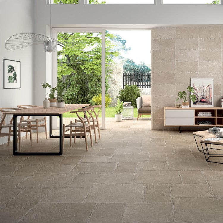 Pulse Antique Noce 60 x 60cm Flagstone Porcelain Tiles