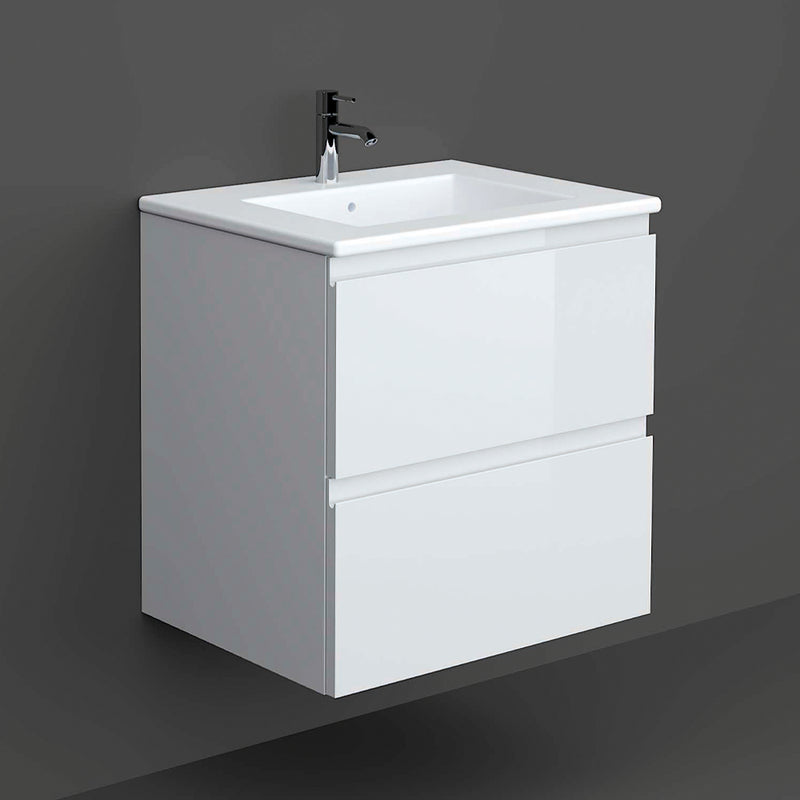 Ex Display Rak Joy White 60cm Vanity and Basin RRP