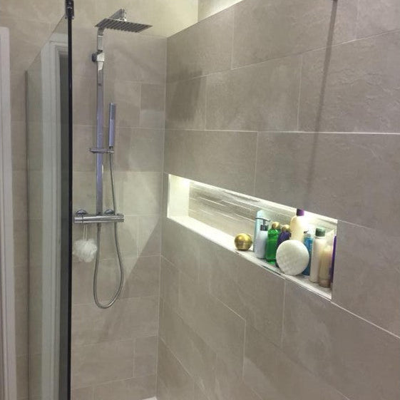 Terranova Cream 24 x 69cm Ceramic Wall Tiles